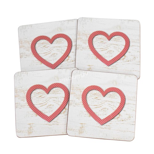Set red heart - set, 4