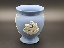 Wedgwood Jasperware Vintage Vase Light Blue
