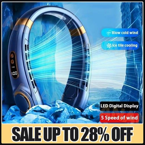 Wearable bladeless neck fan - bladeless,