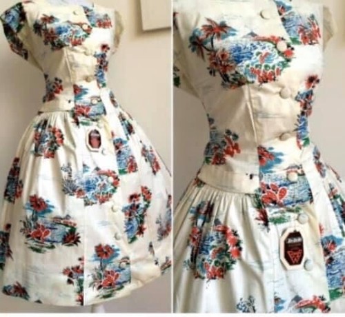 Original vintage 1950s dress - original,