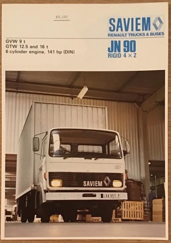 Renault saviem jn90 commercial - renault,