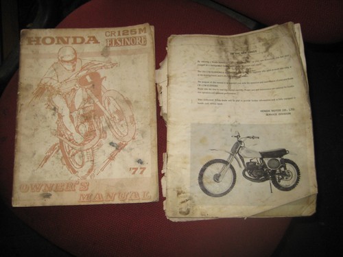 Honda elsinore cr125m - honda,