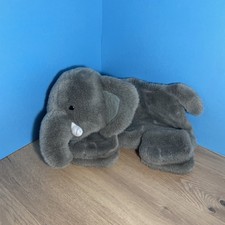 VINTAGE ST MICHAEL M&S  ELEPHANT PLUSH HOT WATER BOTTLE PJ CASE 