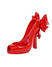 Red Ribbon Bow High Heels