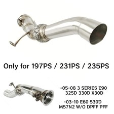 EXHAUST Turbo Decat DOWNPIPE