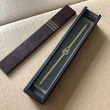 Rare Vintage WWI Or WW2 Era British trough compass  IN BAKELITE CASE Un Marked