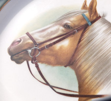 Vintage Horse Portrait Plate