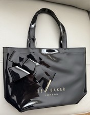 Ted Baker NIKICON Black Knot Bow Small Icon Bag New with Tags