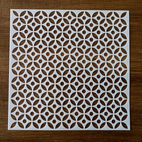Circles stencil 130mm - circles,