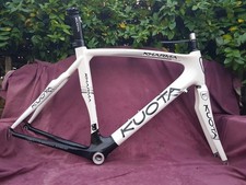 Kuota Kharma K12 carbon aero TT bike frameset 53/55cm + headset and seatpost.