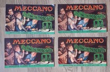 4 Meccano Vintage Manual