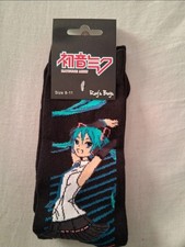 Hatsune Miku Socks - Black