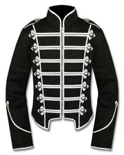 NEW My Chemical Romance Military black & white Jacket Emo Parade Cosplay Costume