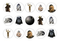 Star Wars Characters - Edible