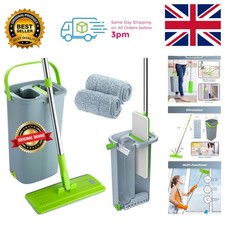 Compact Flat Mop & Bucket Set