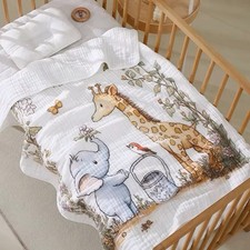 6 layers muslin blankets extra