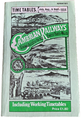 Cambrian railways 1904 - railways,