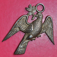 Heavy (over 100 grams) Lodge Deacon masonic collar jewel