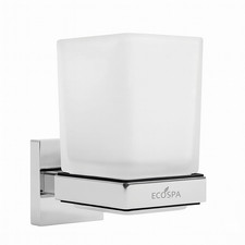 EcoSpa Frosted Glass Tumbler &