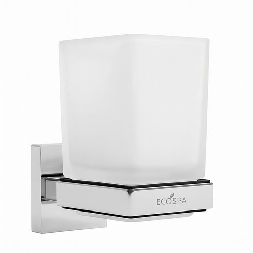 Ecospa frosted glass tumbler - glass,
