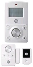 Yale Mini Wireless Alarm Kit - 130 dB siren, Motion Detector, 4 digit PIN Code