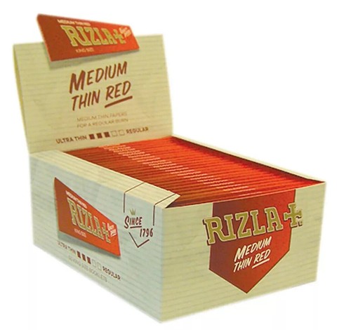 Rizla red king size medium - red,