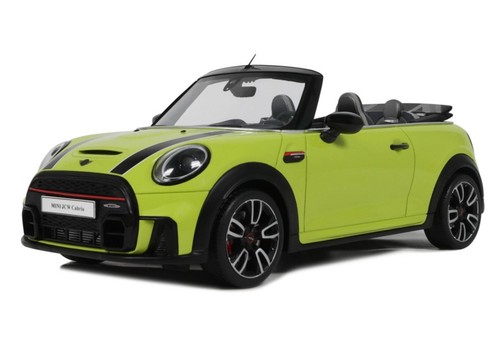 Mini jcw cabriolet - cabriolet, yellow