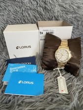 Lorus Womens Watch Gold