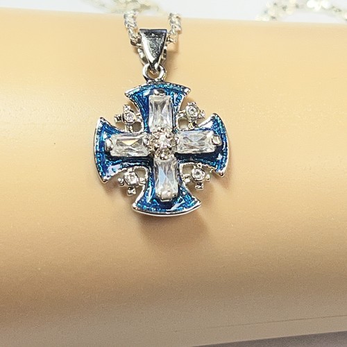 Jerusalem cross pendant - cross,