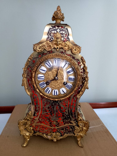 French ormalu bracket clock - french,
