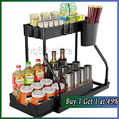 Tier under sink - 2-tier,