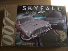 COMPLETE BOXED JAMES BOND 007 SKYFALL SCALEXTRIC SET.