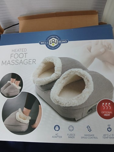 Electeic heated foot massager - heated,