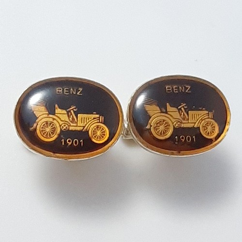 Cufflinks 1901 classic car - 1901,