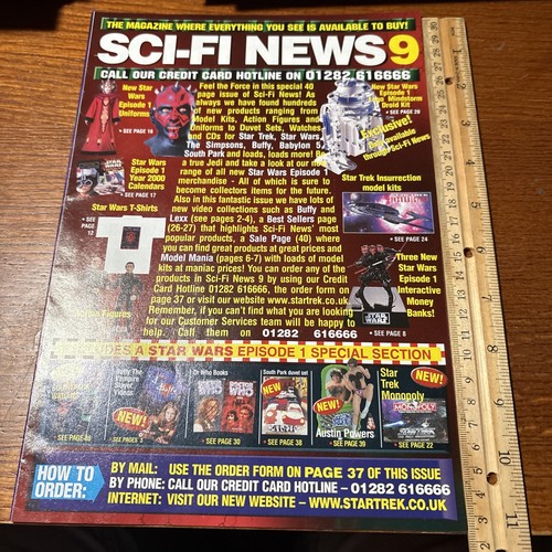 Rare vtg sci news - sci-fi, 9