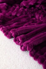 Chunky Ribbed Throws Fleece