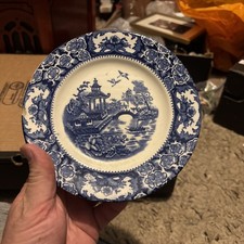 Olde Alton Ware Blue And White