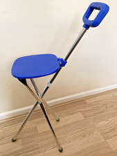 Folding walking stick with