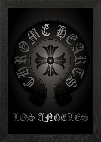 Chrome hearts framed wall art - chrome,