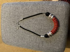 Red And Black Bead Chunky