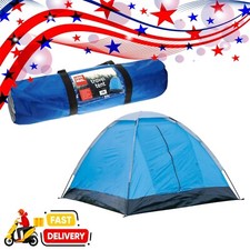 Bag Packing Easy To Use & Set Up Blue 2 Persons Camping Tent Wind & Waterproof