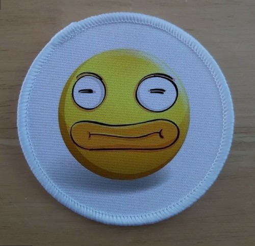 Botox emoji patch badge - botox,