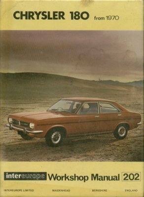 Chrysler 180 saloon 1970 - 1970,
