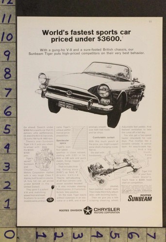 1966 roote sunbeam - 1966, tiger