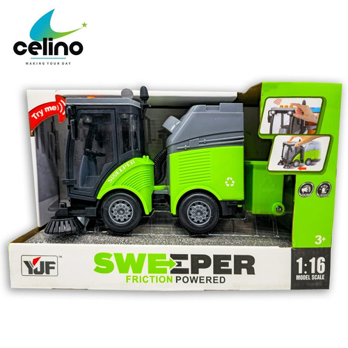 Sweeper street truck - sweeper, toy