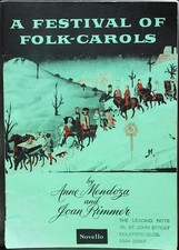 A Festival Of folk carols by Anne mendoza and Joan Rimmer