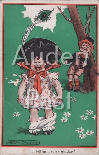 Vintage fred spurgin postcard - fred,