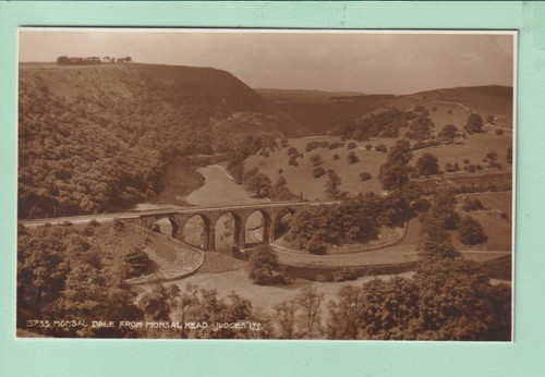 Derbyshire postcard monsal - -,
