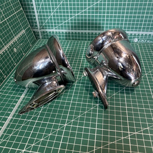 Chrome bullet mirror - bullet,