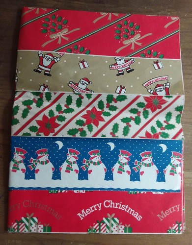 Vintage christmas wrapping - vintage,
